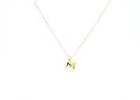 Collier CikOrefice Gioielli Femme in Or jaune Diamante 0.01 Ct LETTM/1P - LETTM/1P